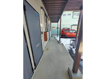 ルーブル湊高台(1K/1階)の外観写真