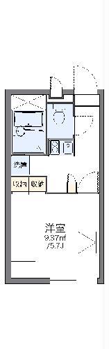 レオパレス細谷 VILLAGE(1K/2階)の間取り写真