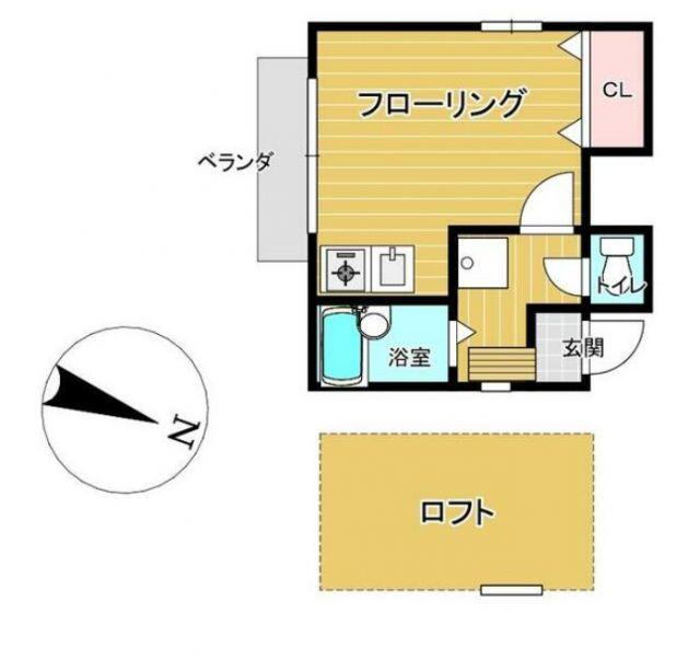 メゾンドTAXIII(ワンルーム/1階)の間取り写真