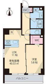 COURT TAKETOKUIII(1LDK/2階)の間取り写真