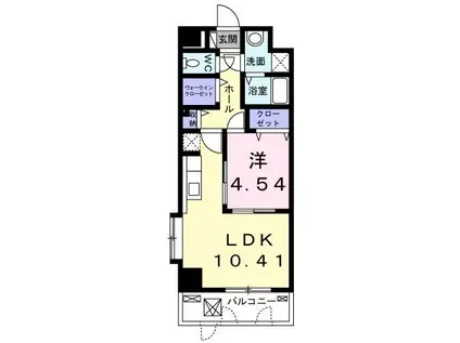 ネオ ステーション(1LDK/3階)の間取り写真