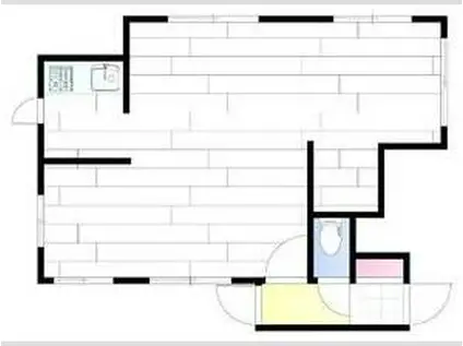 リデーレ中島公園(1LDK/1階)の間取り写真