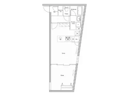 エディット文京千石2(1LDK/3階)の間取り写真
