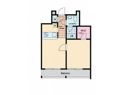 KTテラス(1LDK/2階)の間取り写真