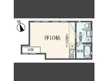 AVANTI相南(ワンルーム/1階)の間取り写真