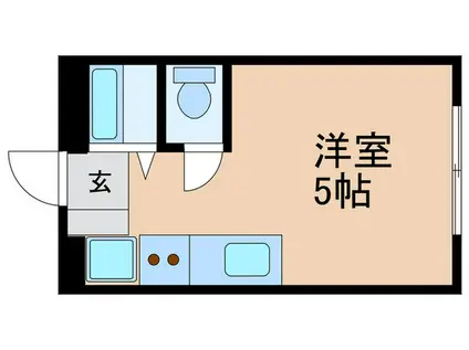 パールスタイル福島(ワンルーム/2階)の間取り写真