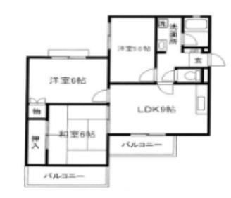 リアライズ新甲陽II(3LDK/1階)の間取り写真
