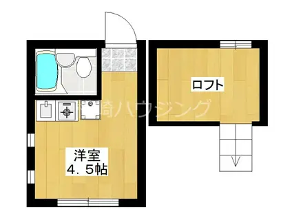 アーバンプレイス松ヶ丘(ワンルーム/2階)の間取り写真