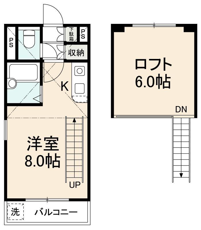 アルソリエート高松(ワンルーム/7階)の間取り写真