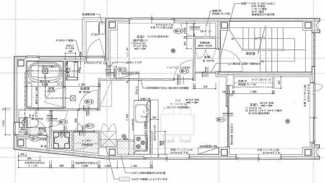 KY薬王寺(1SLDK/3階)の間取り写真