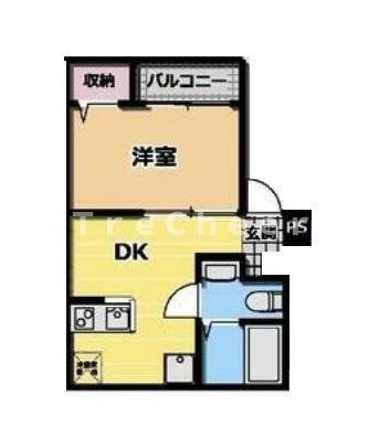 志村SOLANA LINK(1DK/1階)の間取り写真