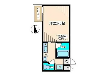 コンフォート 当社管理物件(1K/3階)の間取り写真