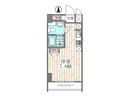 フェリーチェ2939(ワンルーム/9階)の間取り写真