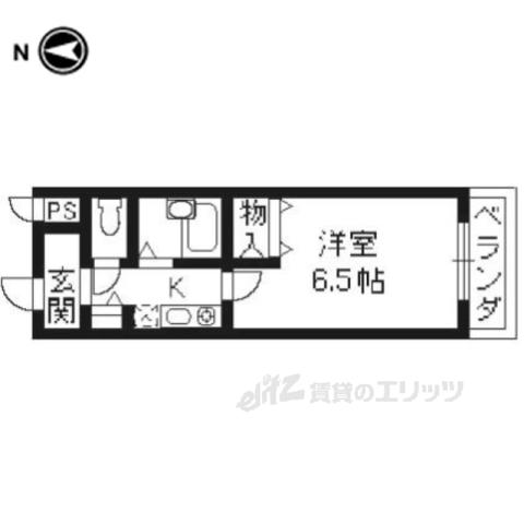 SUCCESS 52(1K/3階)の間取り写真