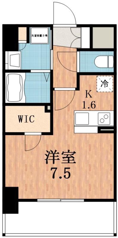 SOFIA住吉大社(ワンルーム/5階)の間取り写真