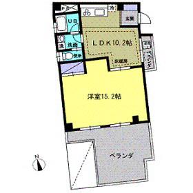 WIN CASTLE(1LDK/3階)の間取り写真