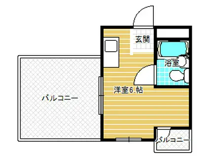 プレアール古市駅前(ワンルーム/4階)の間取り写真