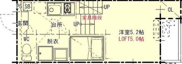 地下鉄桜通線 太閤通駅 徒歩4分 2階建 築8年(1K/1階)の間取り写真