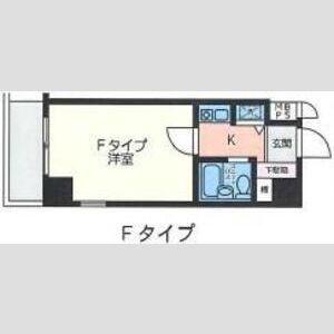 S-FORT錦糸町(1K/6階)の間取り写真