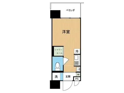 HANAHOUSE MAEJIMA(ワンルーム/7階)の間取り写真