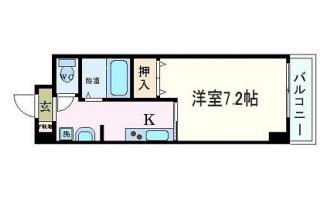 GP栄本町通(1K/4階)の間取り写真