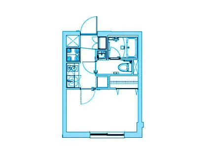 LUDENS沼袋MAXIV(1K/3階)の間取り写真