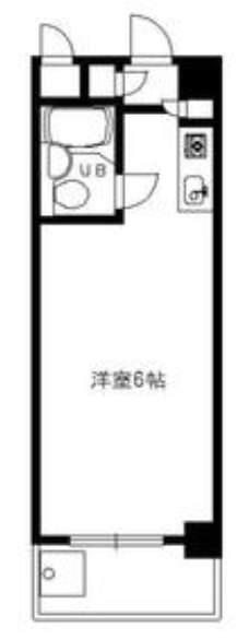 グリタァ小川町(ワンルーム/10階)の間取り写真