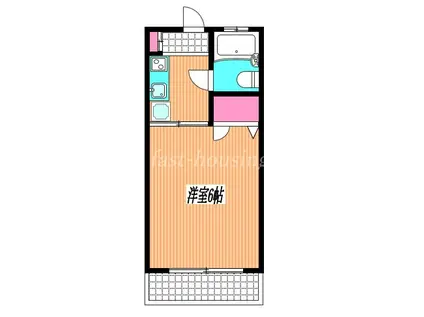 ハイムタカタ(1K/1階)の間取り写真