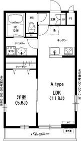 リブリ・アージュドール(1LDK/3階)の間取り写真
