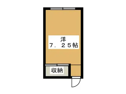 南行徳サンビレッジ(ワンルーム/2階)の間取り写真