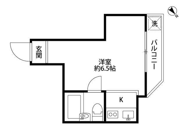 URBANAGE NEO(ワンルーム/3階)の間取り写真
