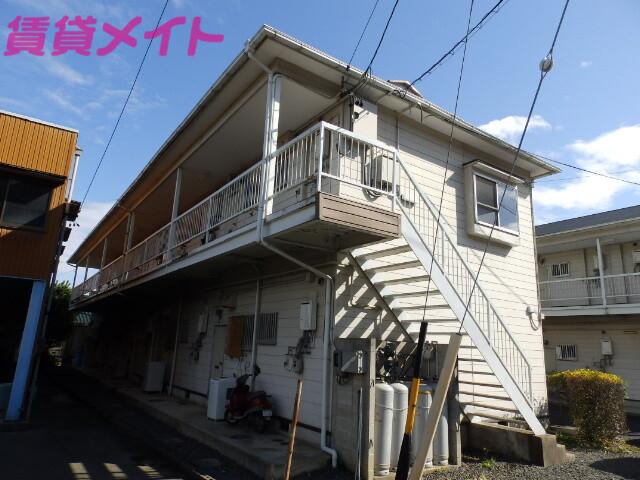 藤田ハイツB棟(2DK/2階)の外観写真