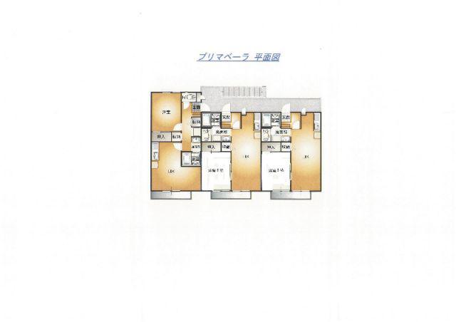 プリマベーラ(1LDK/1階)の間取り写真