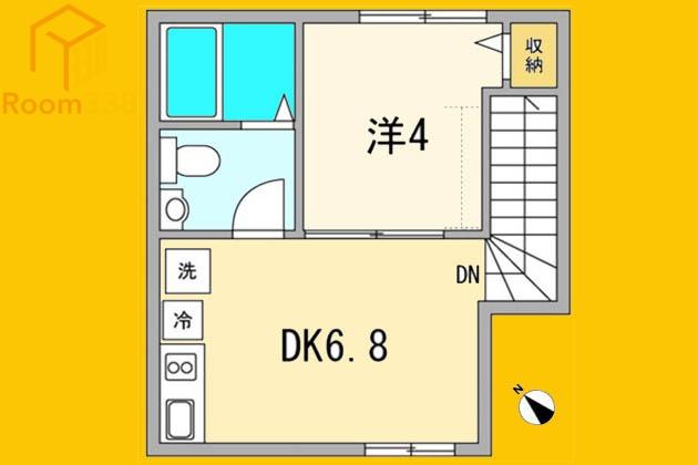 メゾン・ベテルギウス(1DK/3階)の間取り写真