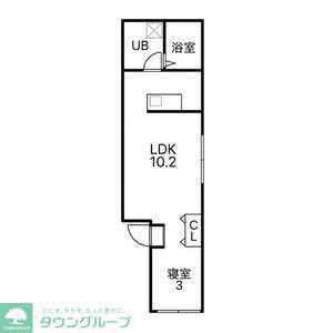 K-PONO ITABASHI(1LDK/5階)の間取り写真
