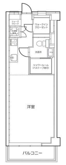 月島福寿マンション(1K/6階)の間取り写真