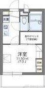 レオパレスプラスパ平田(1K/2階)の間取り写真