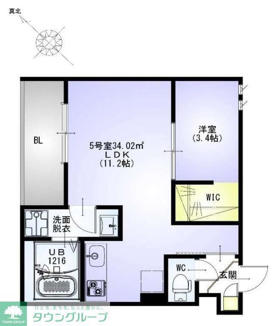 REGALEST NEXTERA(1LDK/1階)の間取り写真