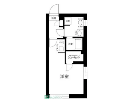 ES-GRANDE文京白山(ワンルーム/3階)の間取り写真