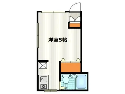 FAMS ALLYE(ワンルーム/1階)の間取り写真