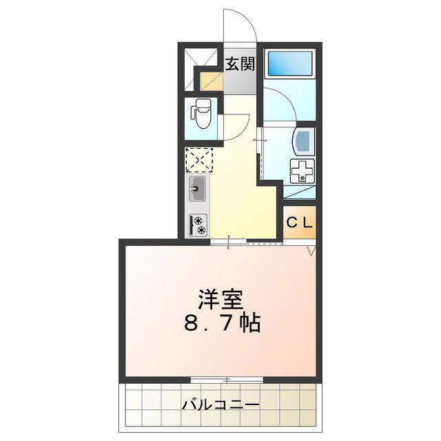 TABIYADO SENNAN(1K/1階)の間取り写真