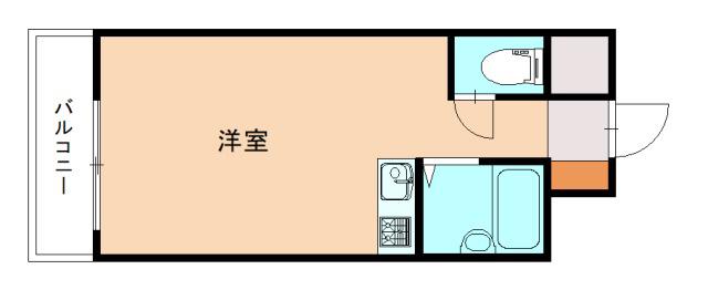 プレアール青山(ワンルーム/1階)の間取り写真