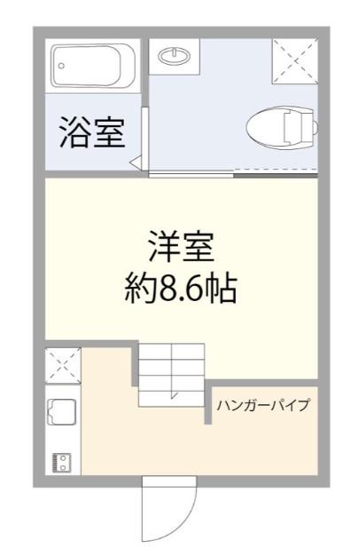 NOXーノックスー(ワンルーム/1階)の間取り写真