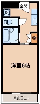 ビジネス新大阪(1K/7階)の間取り写真