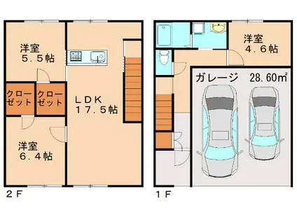 SORANONE(3LDK/1階)の間取り写真
