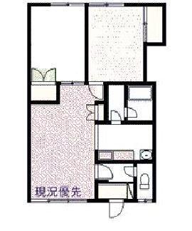 タートルイン3・2(2LDK/2階)の間取り写真