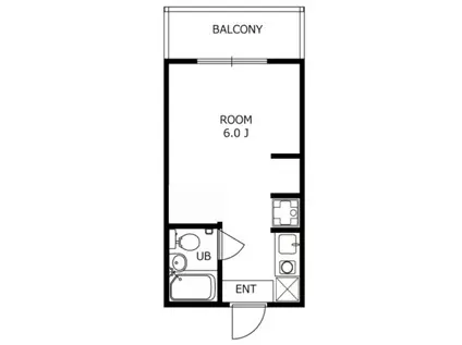 アジュール成増(ワンルーム/2階)の間取り写真