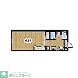 アンビション豊春(1K/3階)の間取り写真