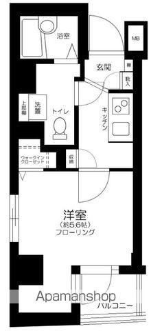 アーバイル文京本駒込(1K/4階)の間取り写真
