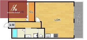 第3寺尾マンション(1LDK/2階)の間取り写真